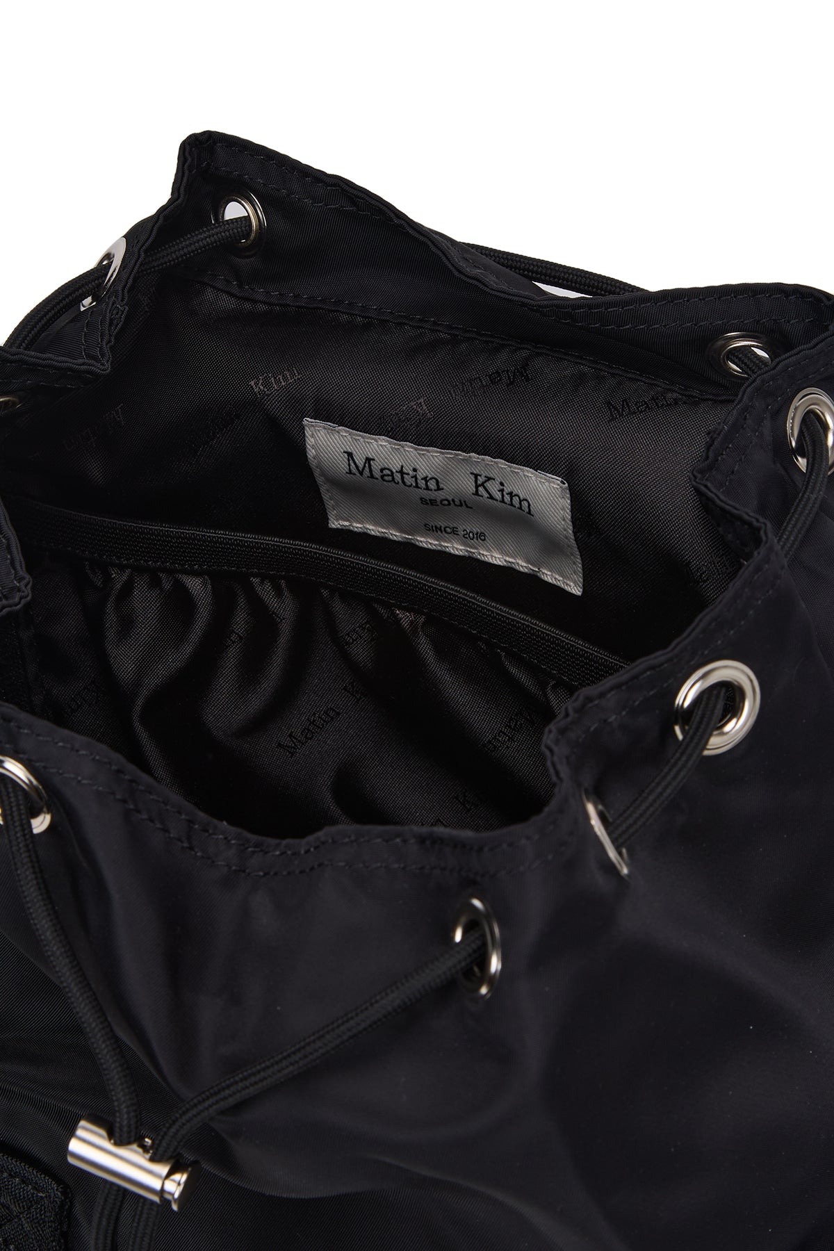 matinkim MATIN POCKET UTILITY SMALL BACK PACK IN BLACK
