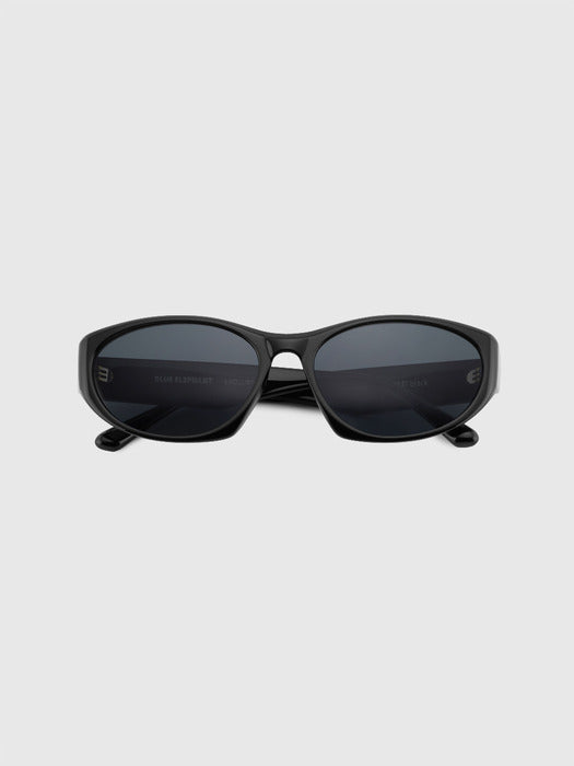 blue elephant BRAT black