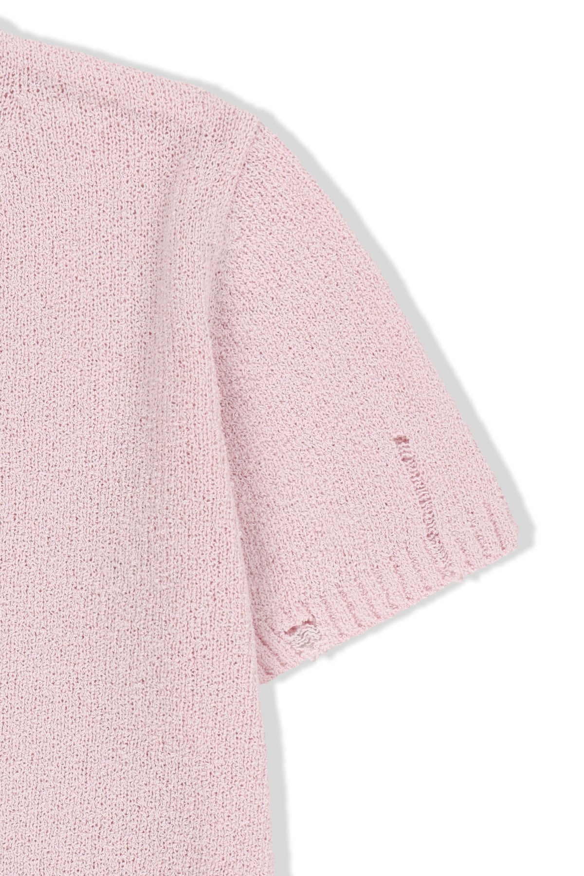 matinkim HALF SLEEVE LOGO PULLOVER FOR WOMEN IN PINK