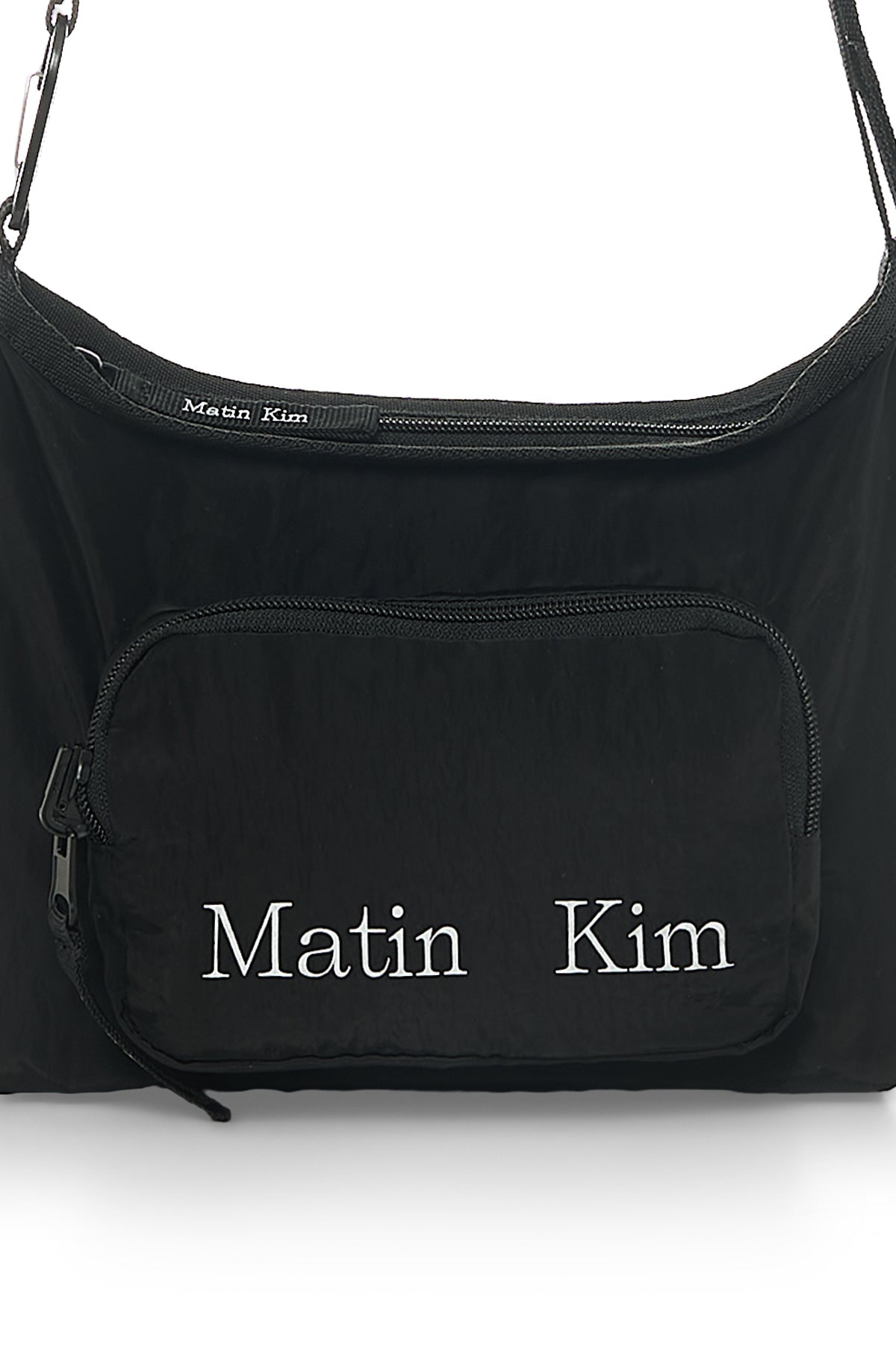 matinkim PACKABLE CROSS POCKET BAG IN BLACK