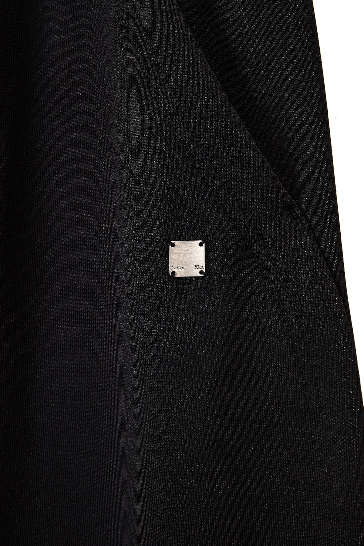 matinkim BACK POCKET GLITTER SWEATPANTS FOR WOMEN IN BLACK