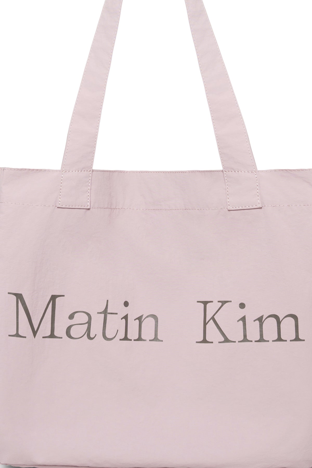 matinkim MATIN FABRIC BIG ECOBAG IN INDIAN PINK