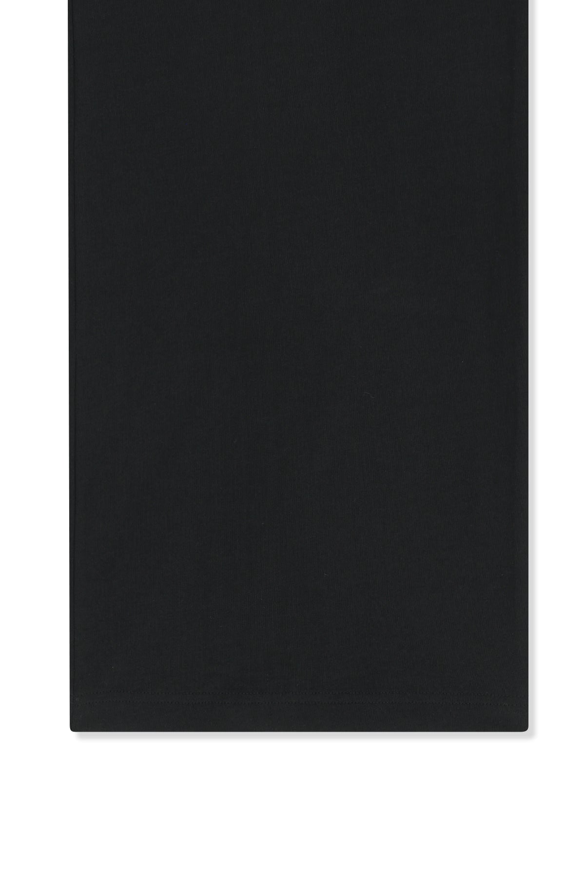 matinkim LAYERED SKIRT JERSEY PANTS IN BLACK