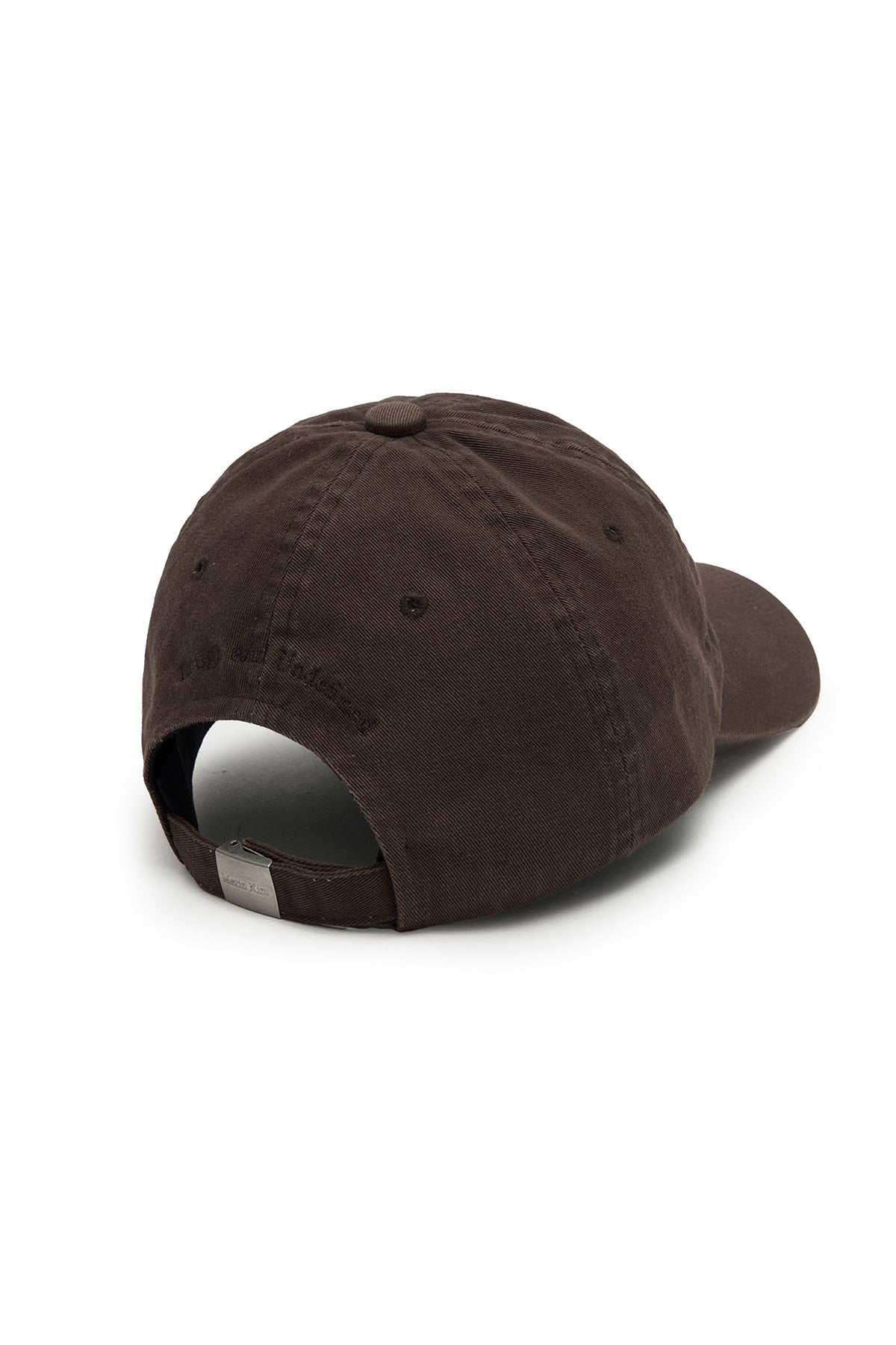 matinkim MATIN LOGO WASHED BALL CAP IN BROWN