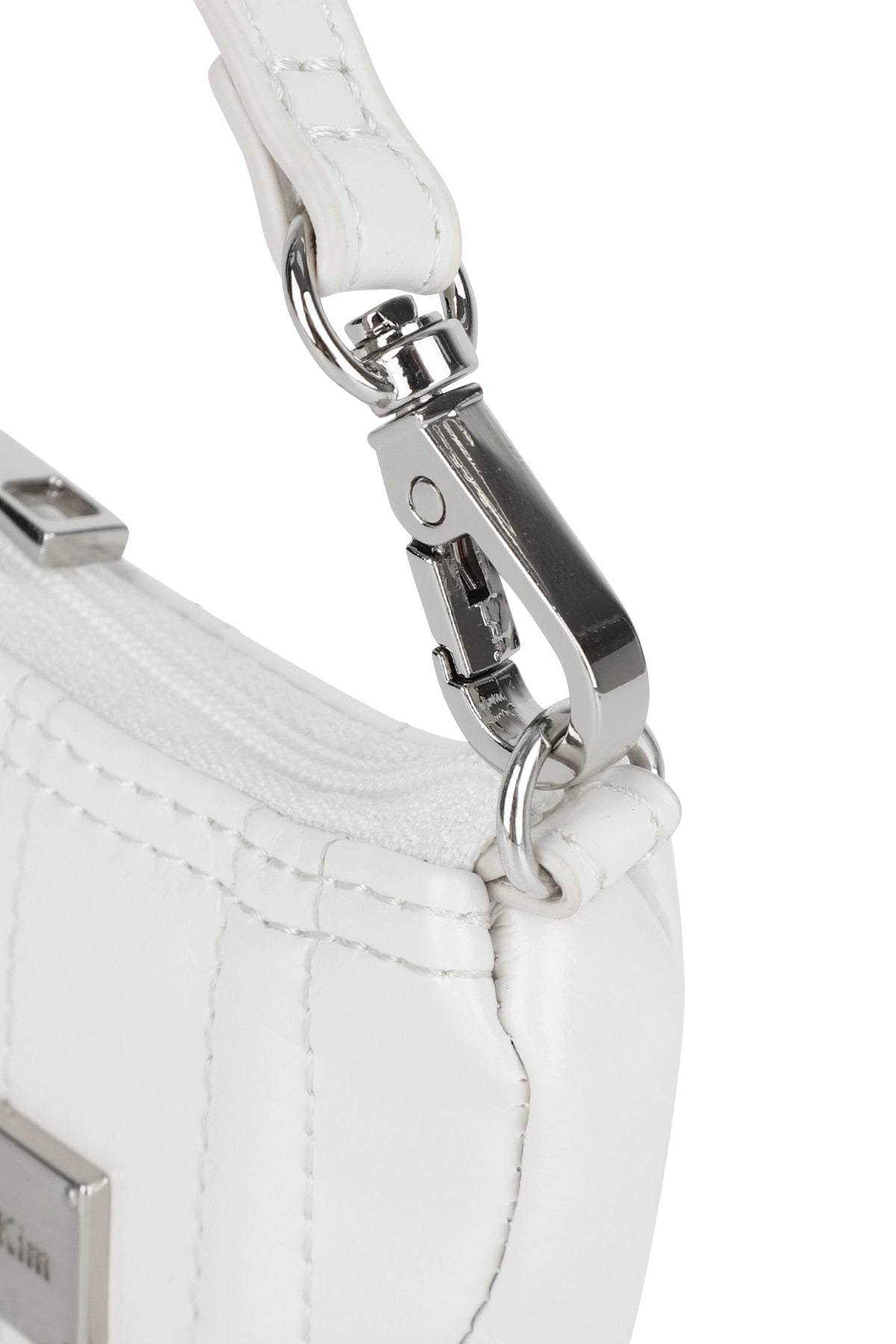 matinkim HALF SHIRRING RIBBON CHARM IN IVORY