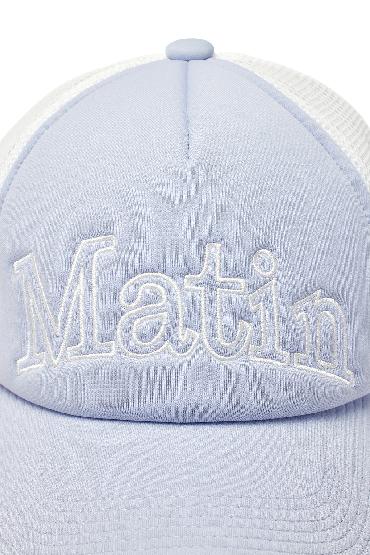 matinkim MATIN MESH TRUCKER BALL CAP IN GREY