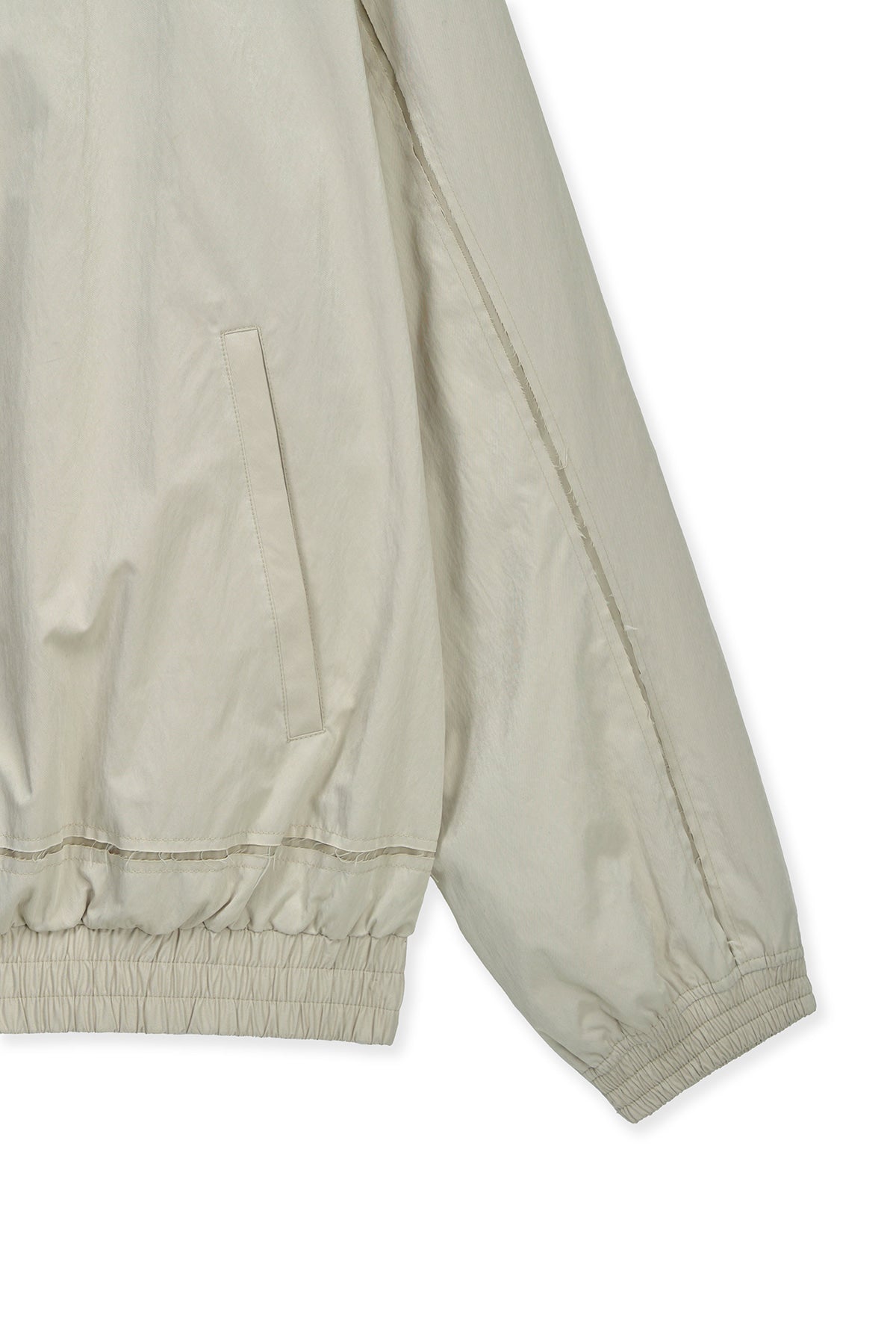 matinkim EMBROIDERY BACK LOGO JUMPER IN BEIGE