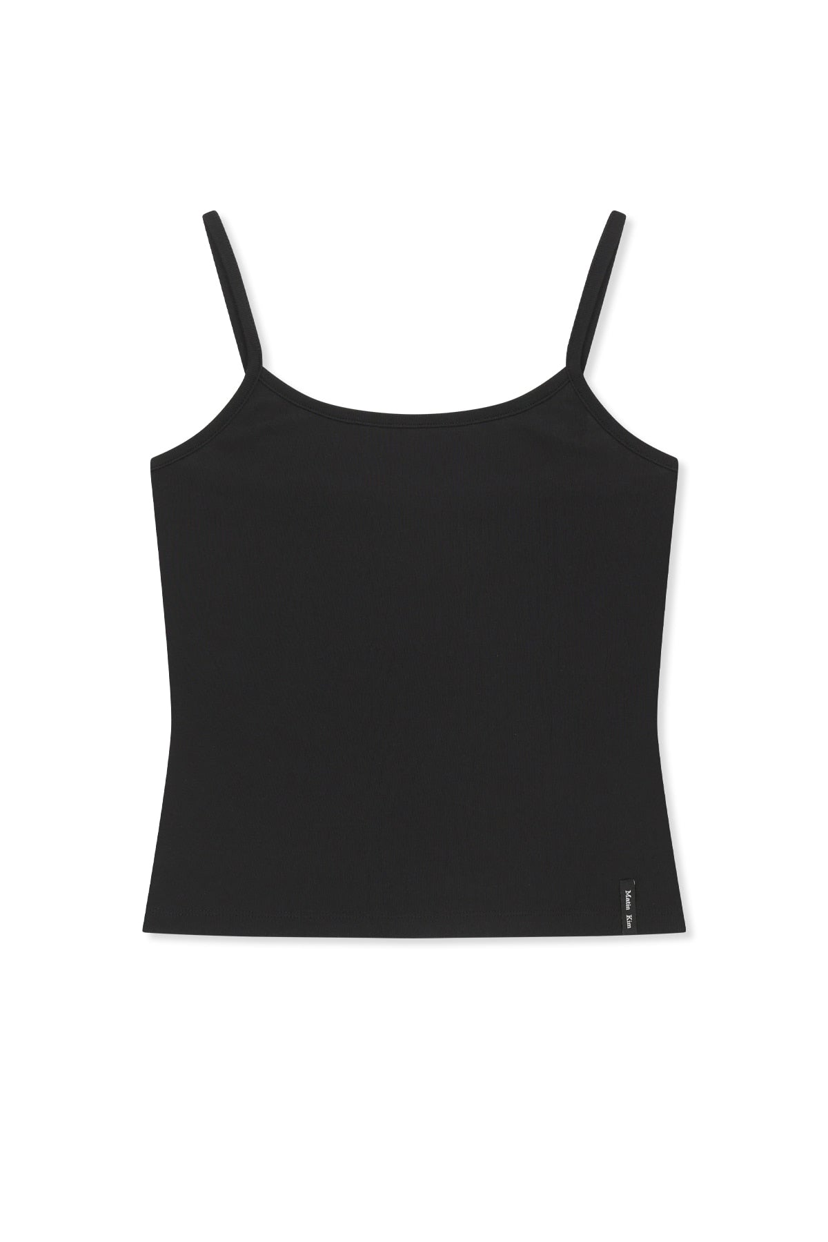 matinkim 3/4 SLEEVE TOP & TANK LAYERED SET IN BLACK