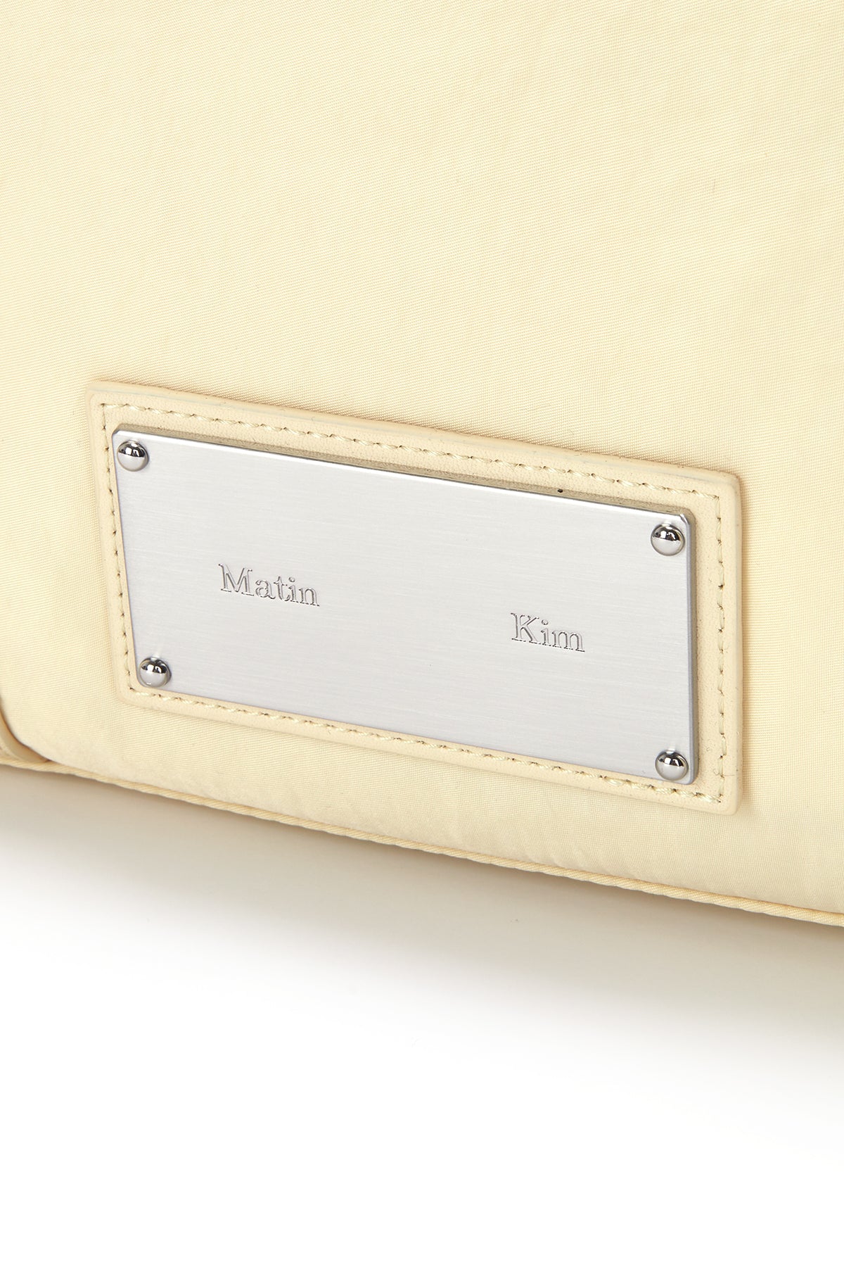 matinkim SPORTY TOTE BAG IN CREAM