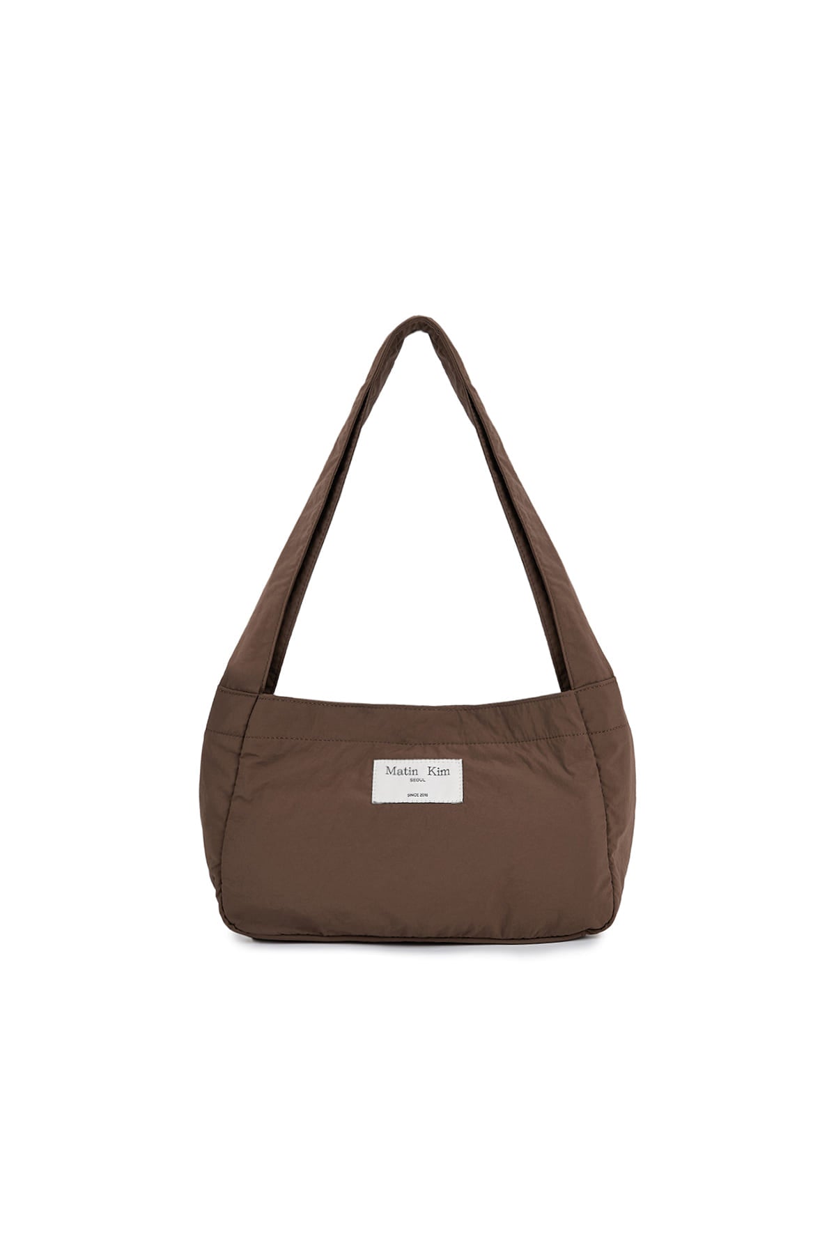 matinkim MATIN CRISP MINI ECOBAG IN BROWN