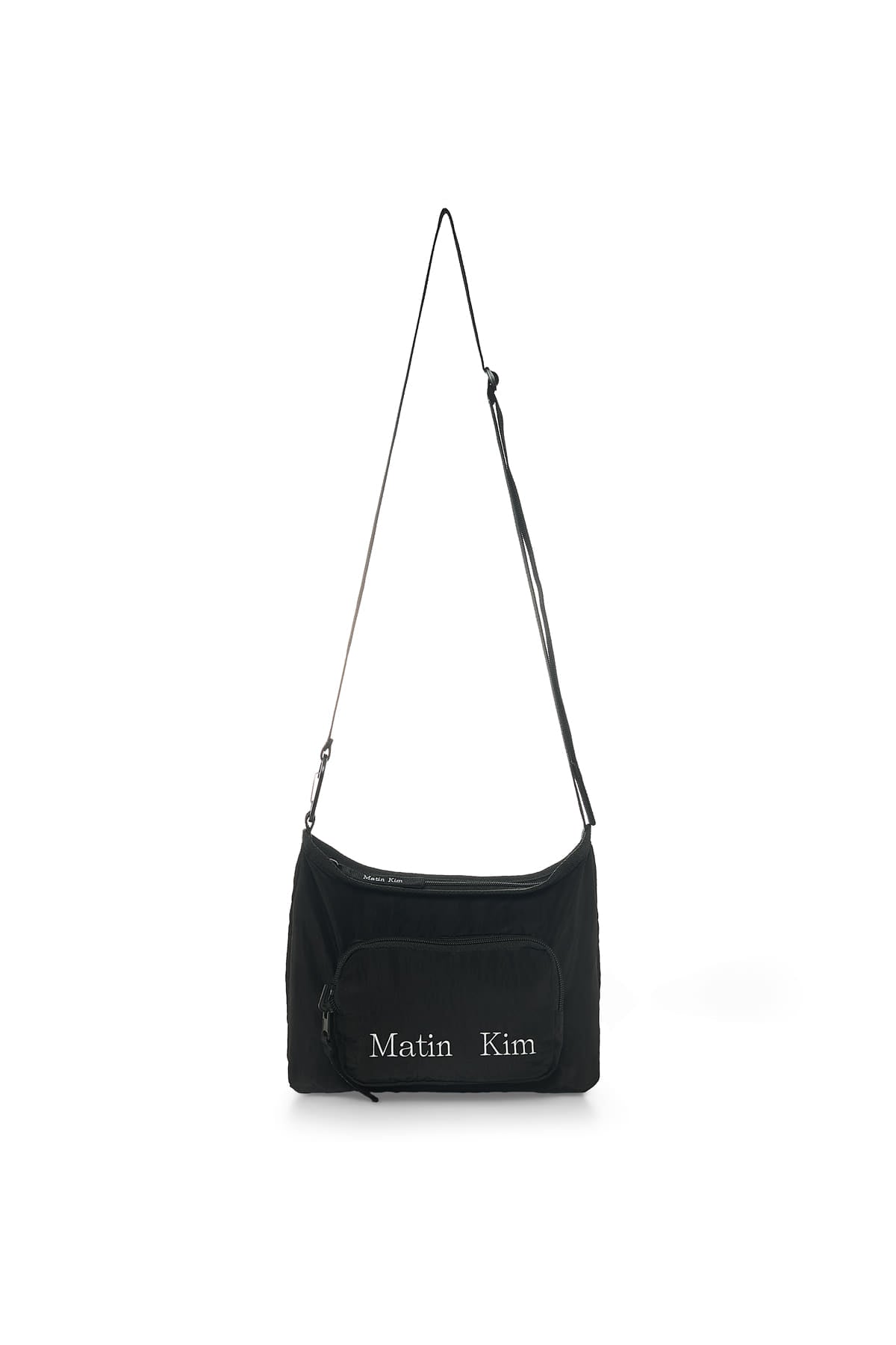 matinkim PACKABLE CROSS POCKET BAG IN BLACK