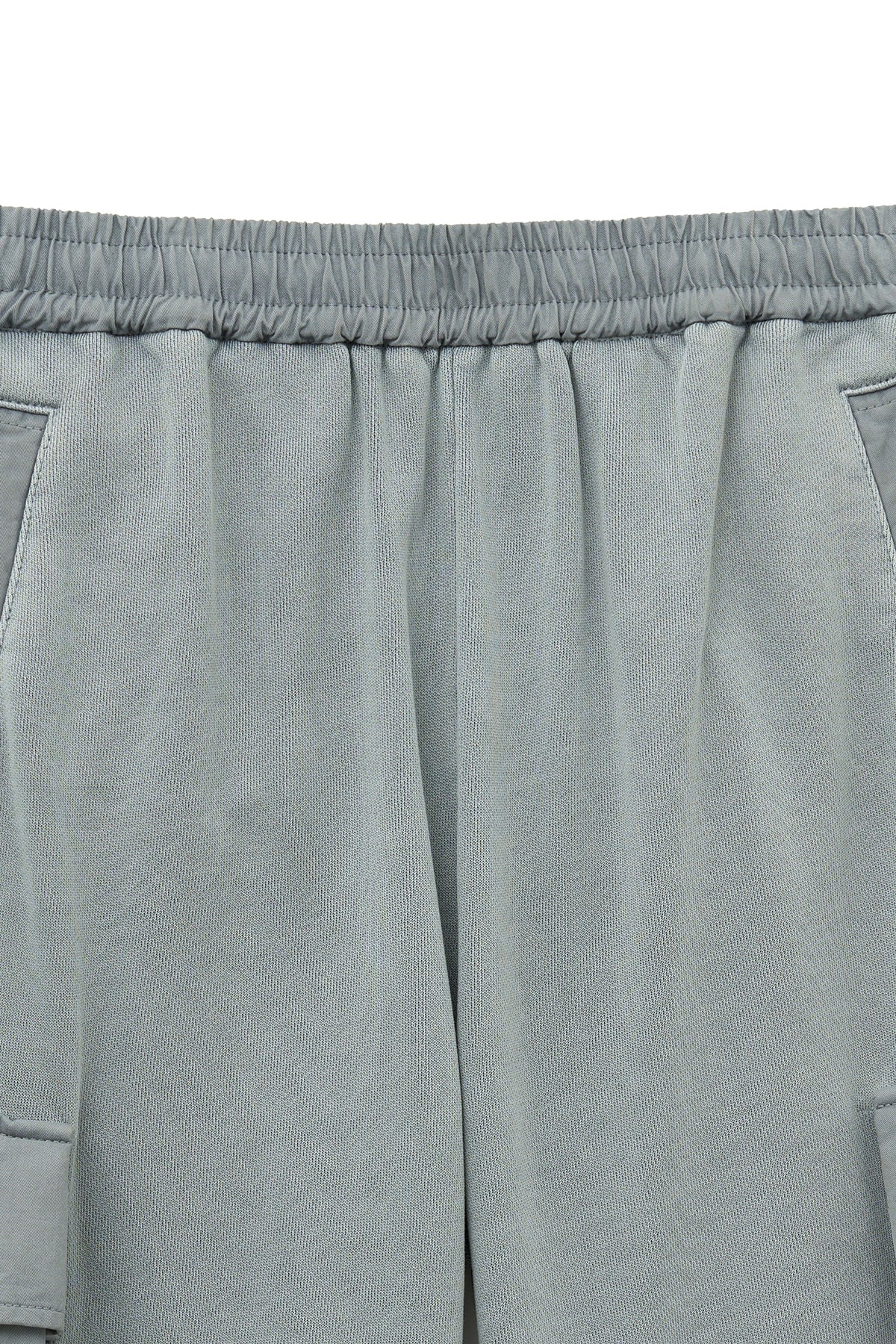 matinkim PIGMENT DYED CARGO PANTS FOR WOMEN IN LIGHT GREY