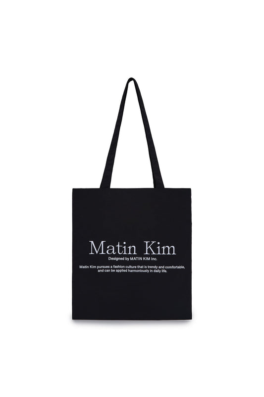 matinkim MATIN PALETTE ECOBAG IN BLACK