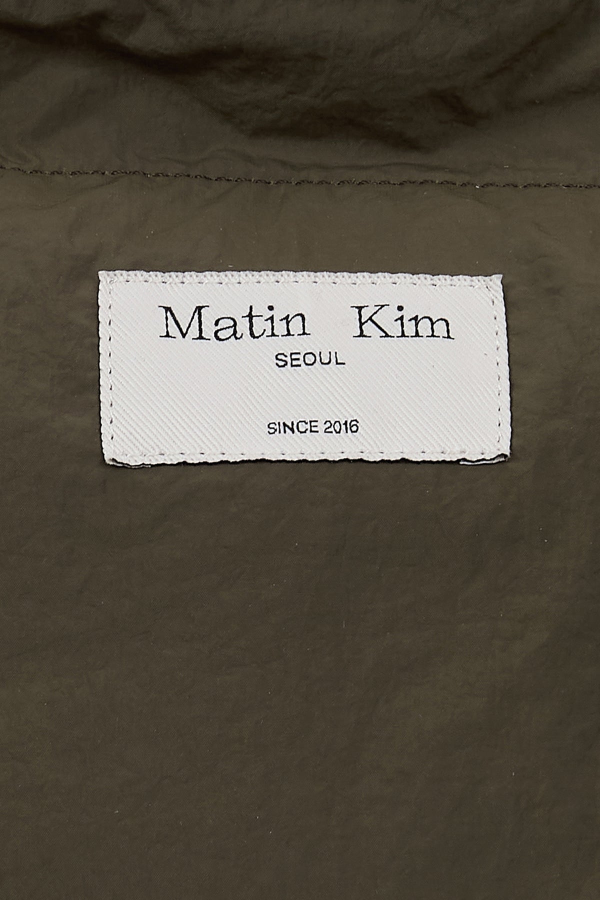 matinkim MATIN CRISP BIG ECOBAG IN KHAKI