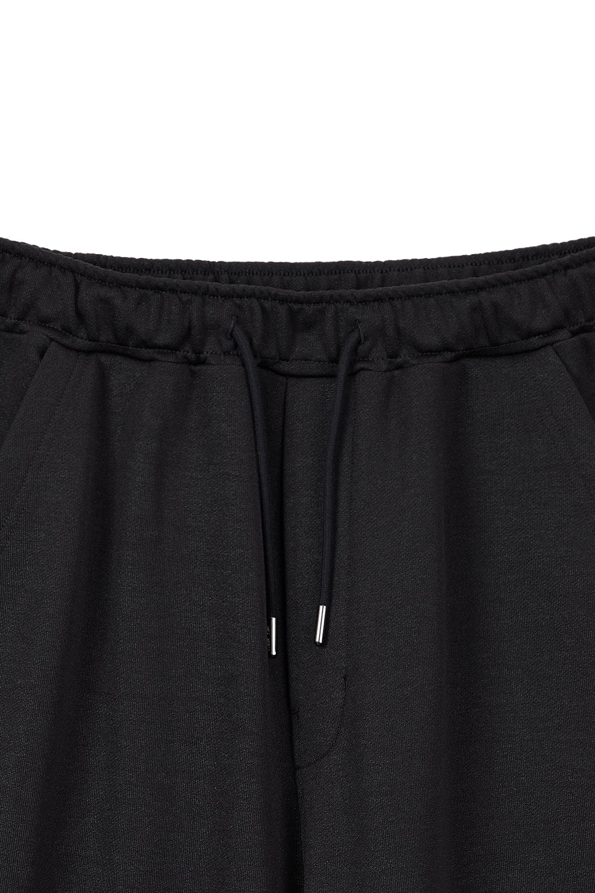 matinkim BACK POCKET GLITTER SWEATPANTS FOR MEN IN BLACK