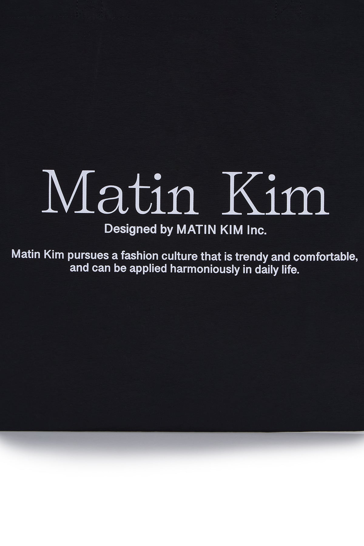 matinkim MATIN PALETTE ECOBAG IN BLACK