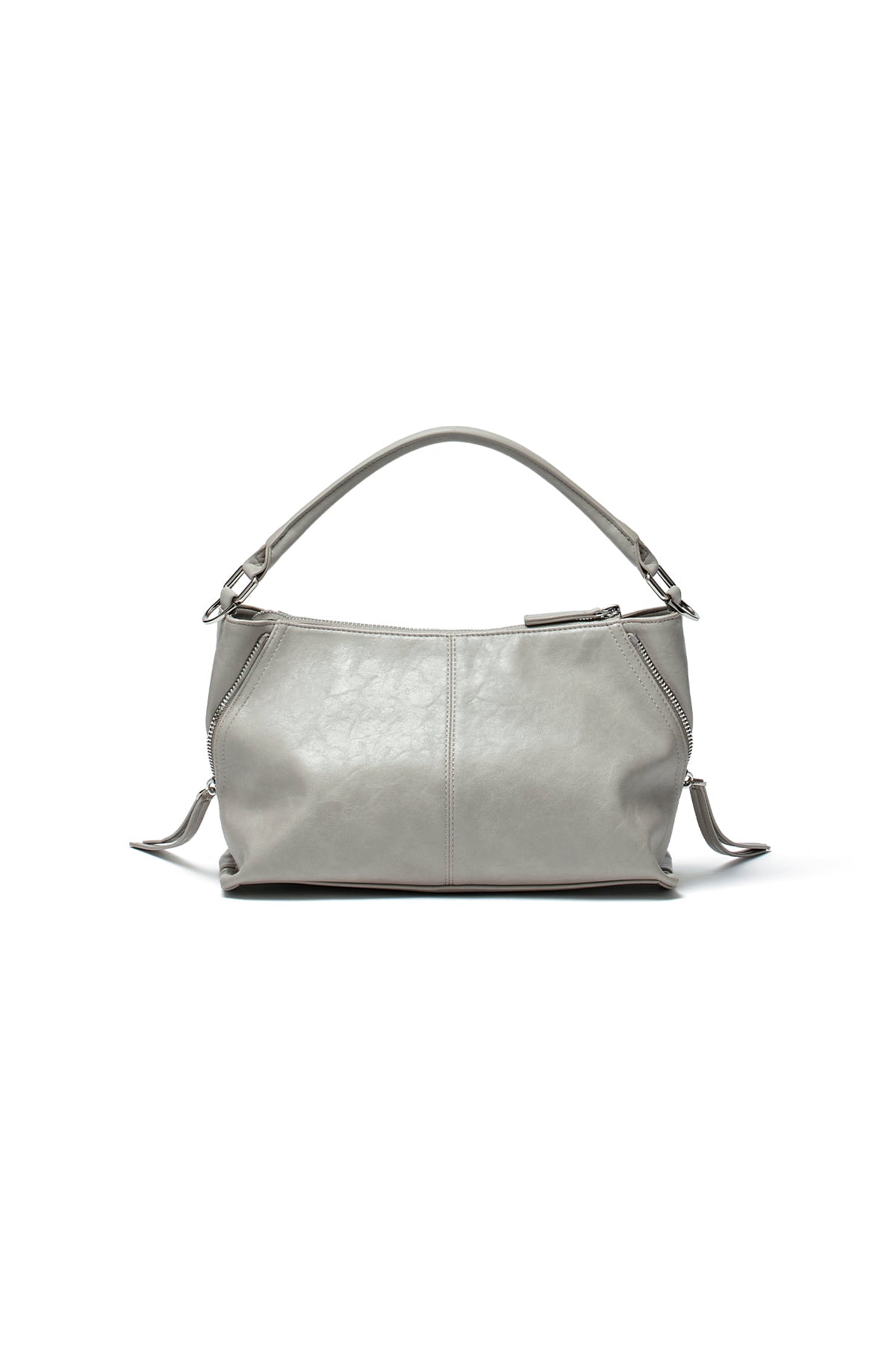 matinkim SIDE ZIPPER TWO WAY BAG IN GREY