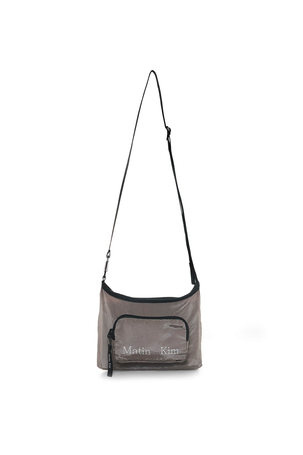 matinkim PACKABLE CROSS POCKET BAG IN GREY