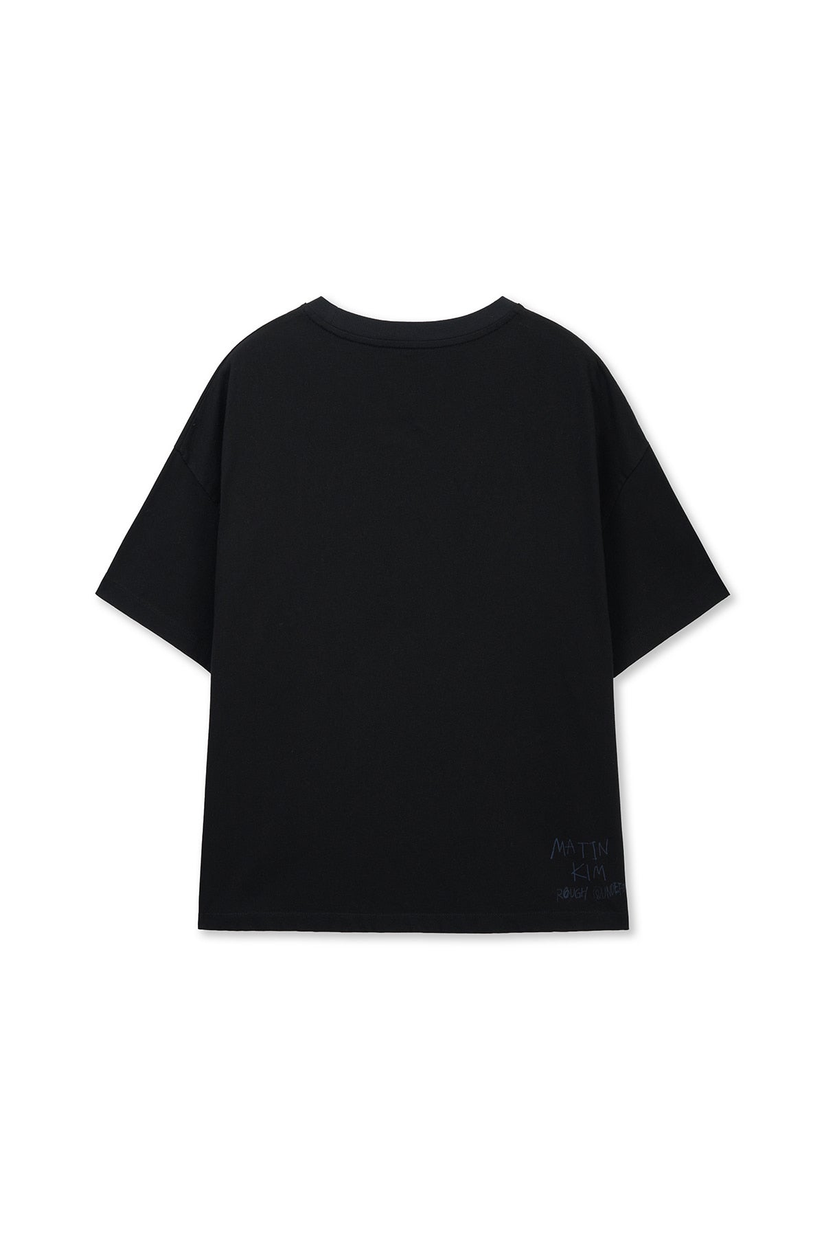 matinkim GRAFFITI ARTWORK TOP IN BLACK