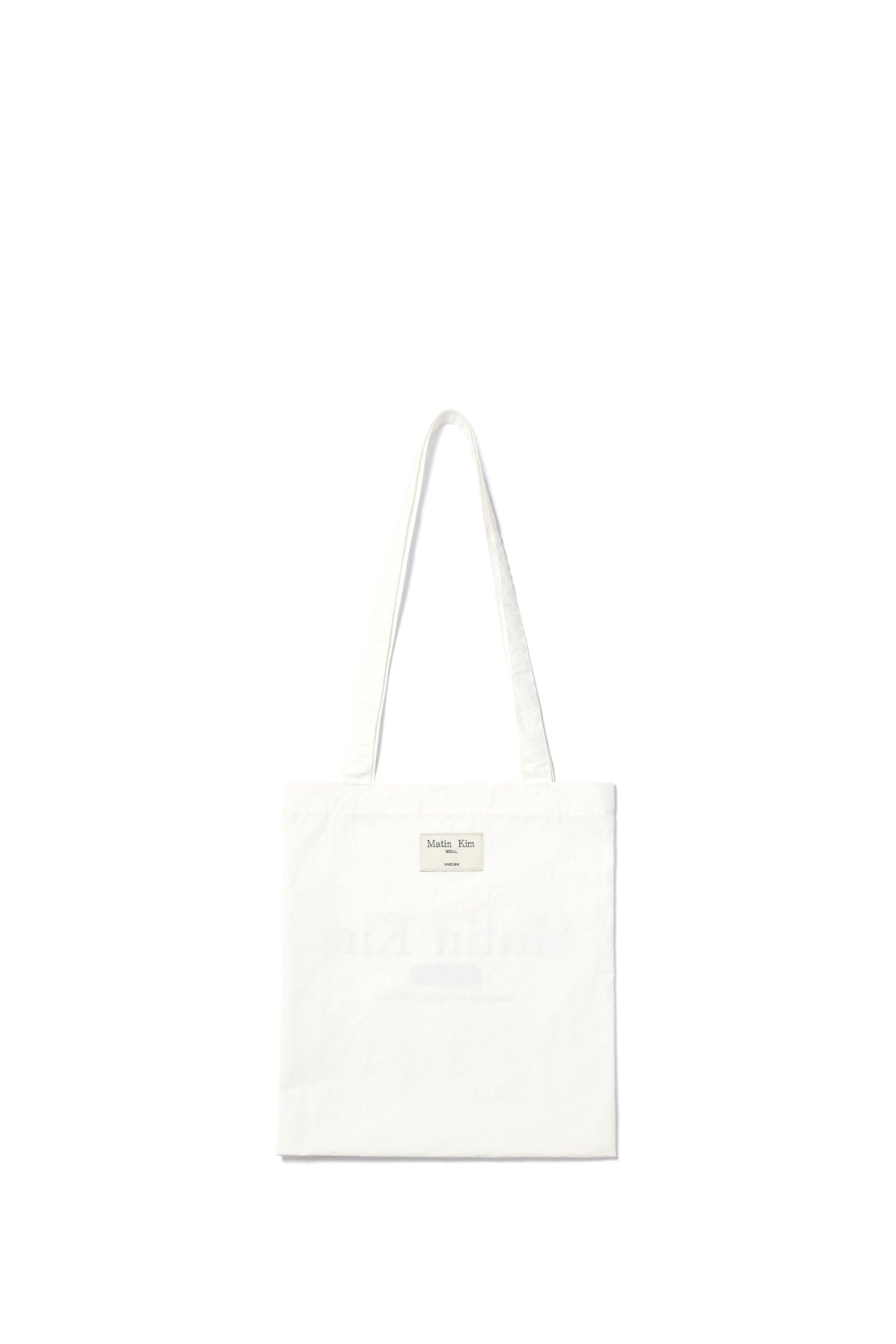 matinkim MATIN LIGHT MINI ECOBAG IN WHITE
