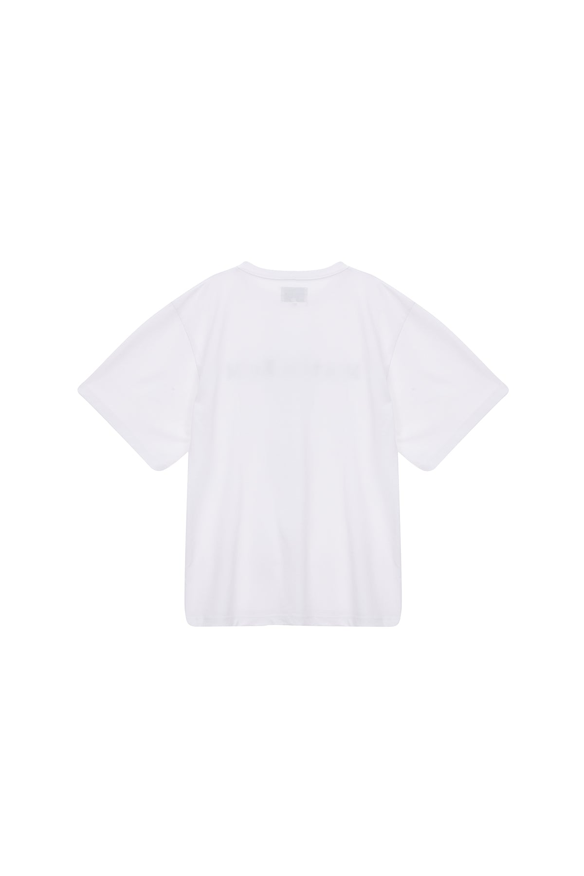 matinkim MATIN EMBROIDERY LOGO TOP IN WHITE