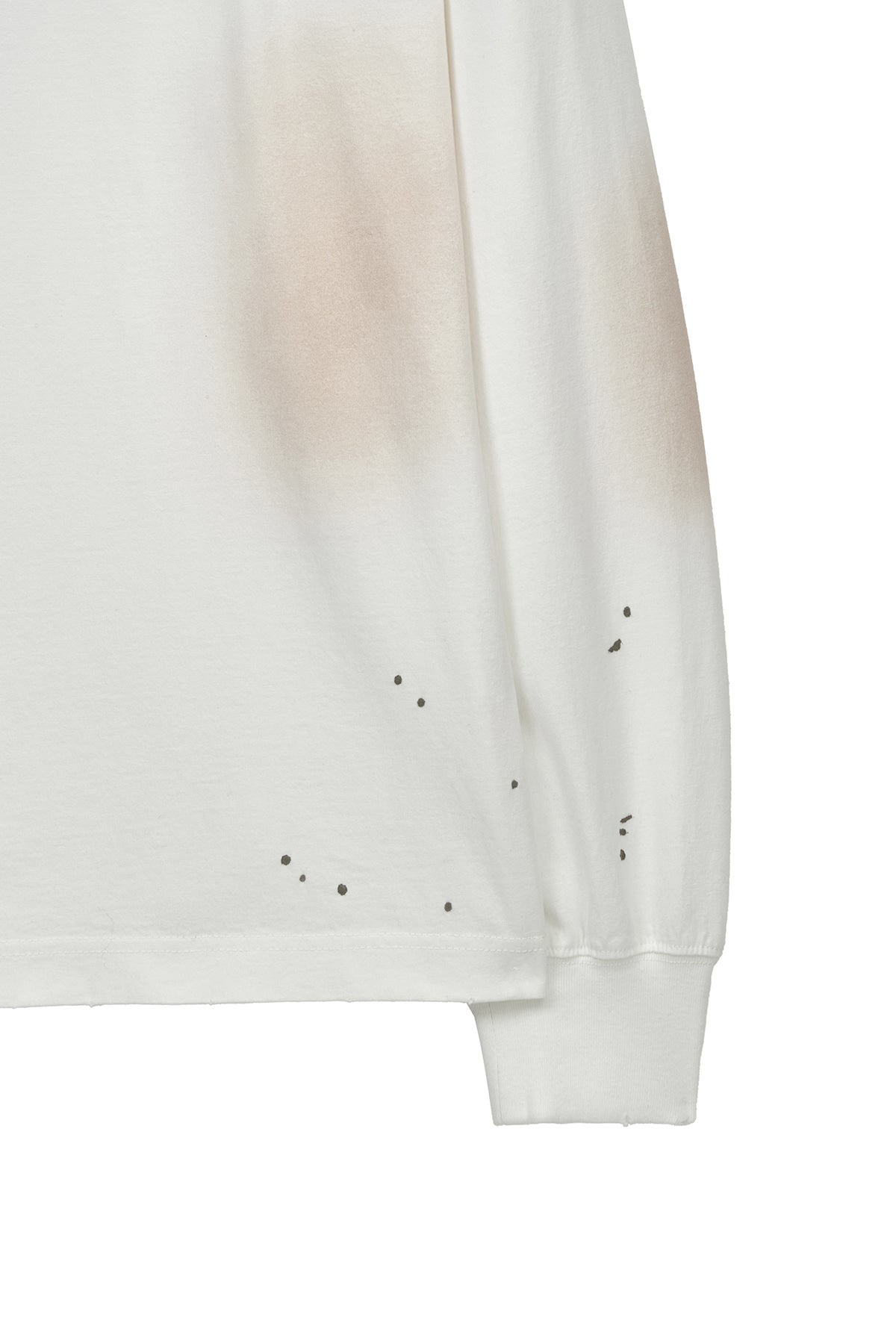 matinkim VINTAGE WASHED LOGO TOP IN IVORY