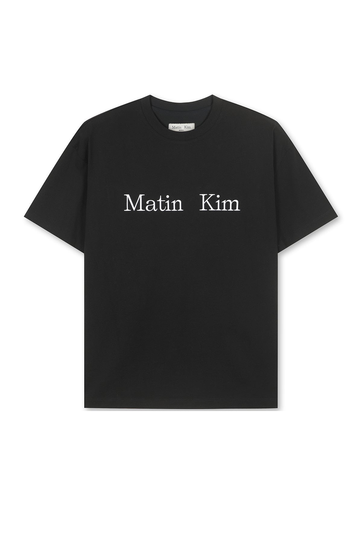 matinkim MATIN KIM LOGO TOP IN BLACK