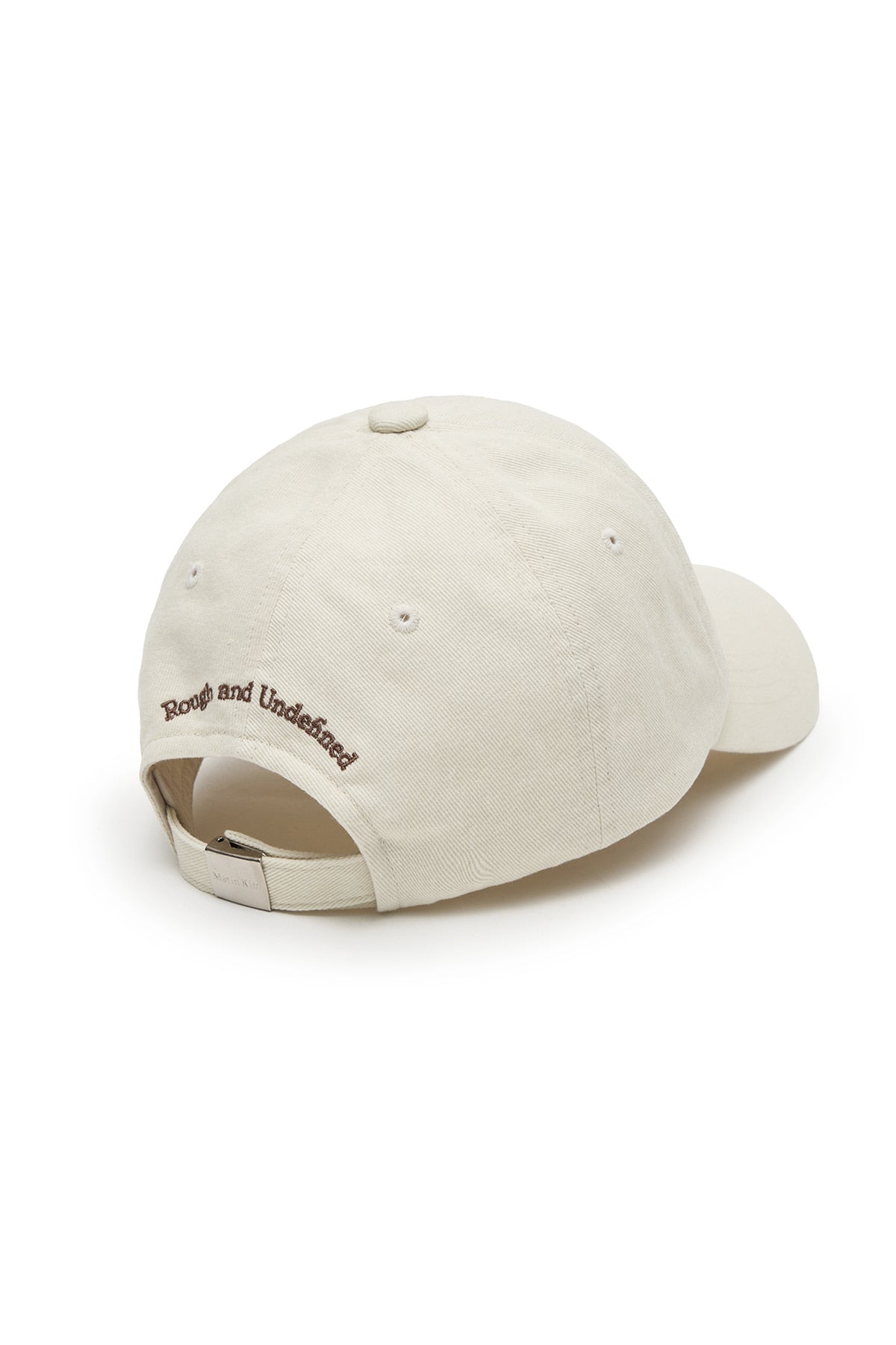 matinkim MATIN MINI CLASSIC LOGO BALL CAP IN CREAM