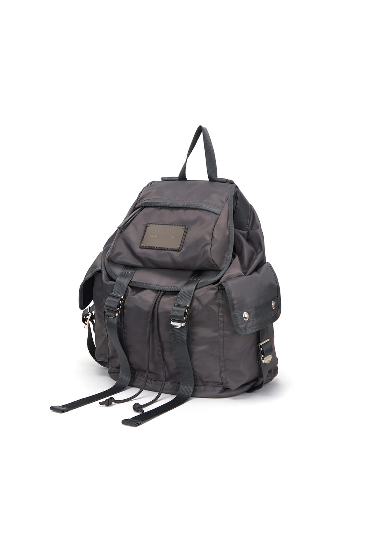 matinkim MATIN POCKET UTILITY LARGE BACK PACK IN CHARCOAL