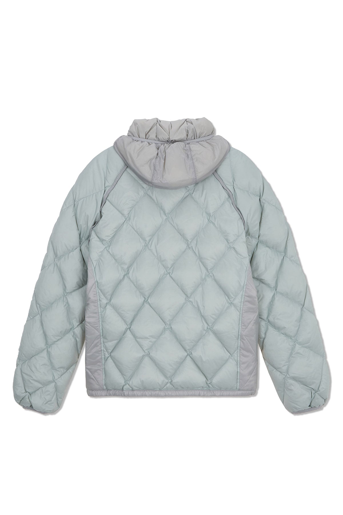 matinkim QUILTING HOODY LIGHTWEIGHT JUMPER (DOWN BLENDED) IN MINT