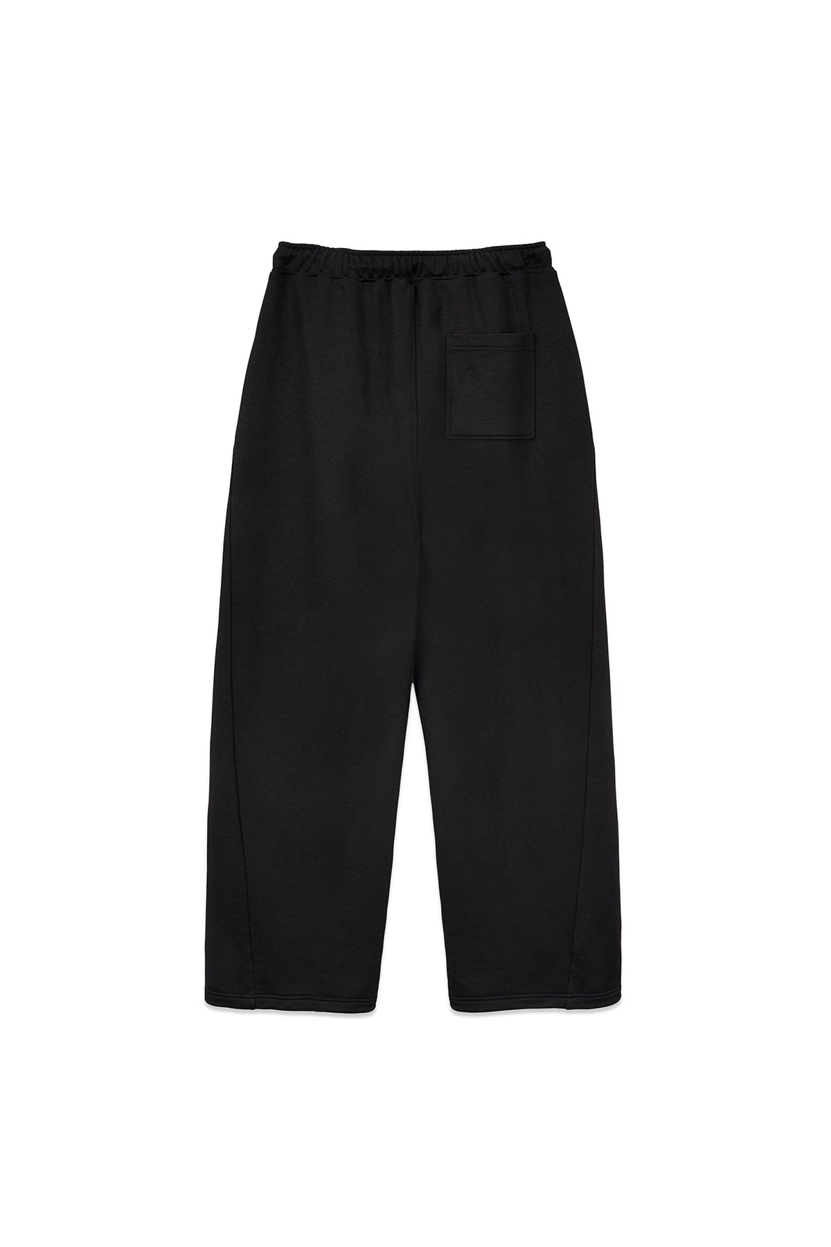 matinkim BACK POCKET GLITTER SWEATPANTS FOR MEN IN BLACK