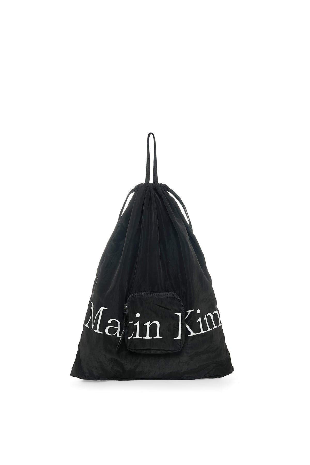 matinkim PACKABLE STRING BAG IN BLACK
