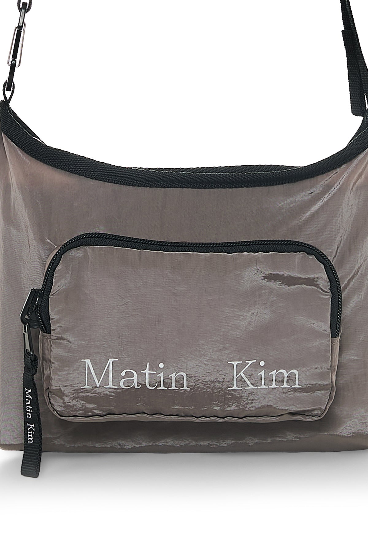 matinkim PACKABLE CROSS POCKET BAG IN GREY