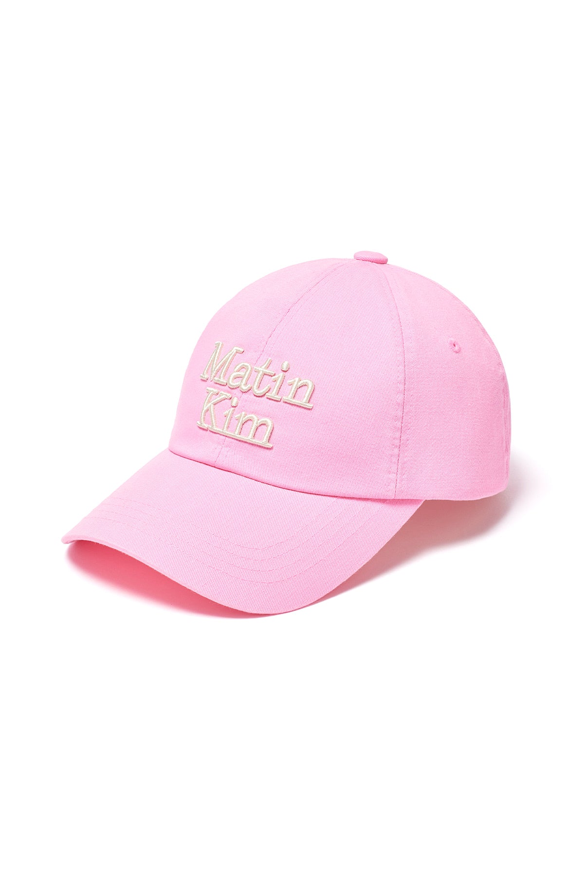 matinkim MATIN VOLUME LOGO BALL CAP IN PINK