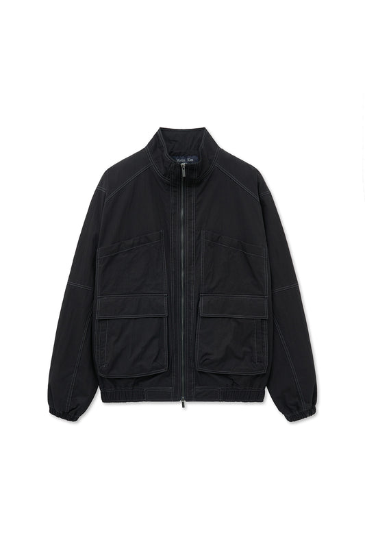 matinkim UTILITY BOMBER JUMPER FOR MEN IN BLACK