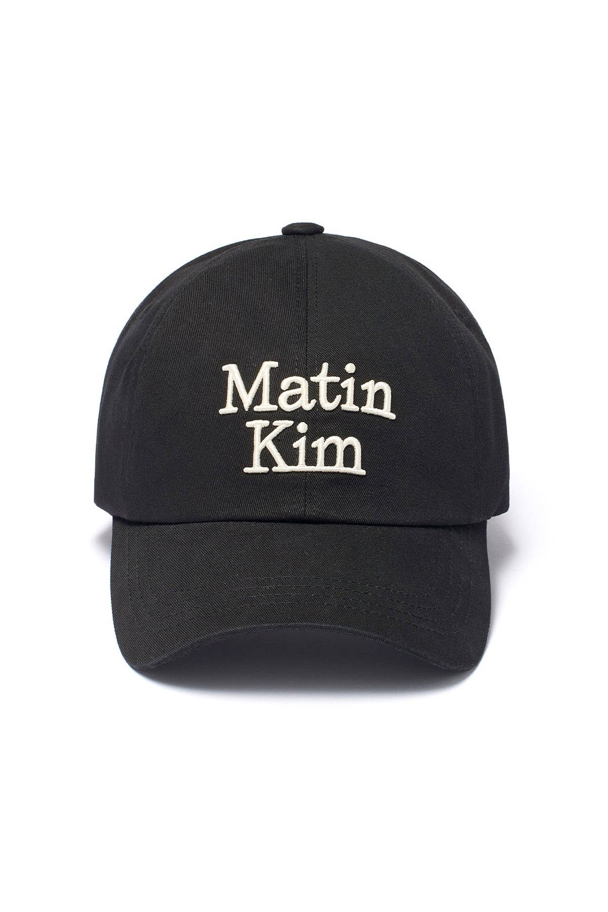 matinkim MATIN VOLUME LOGO BALL CAP IN BLACK