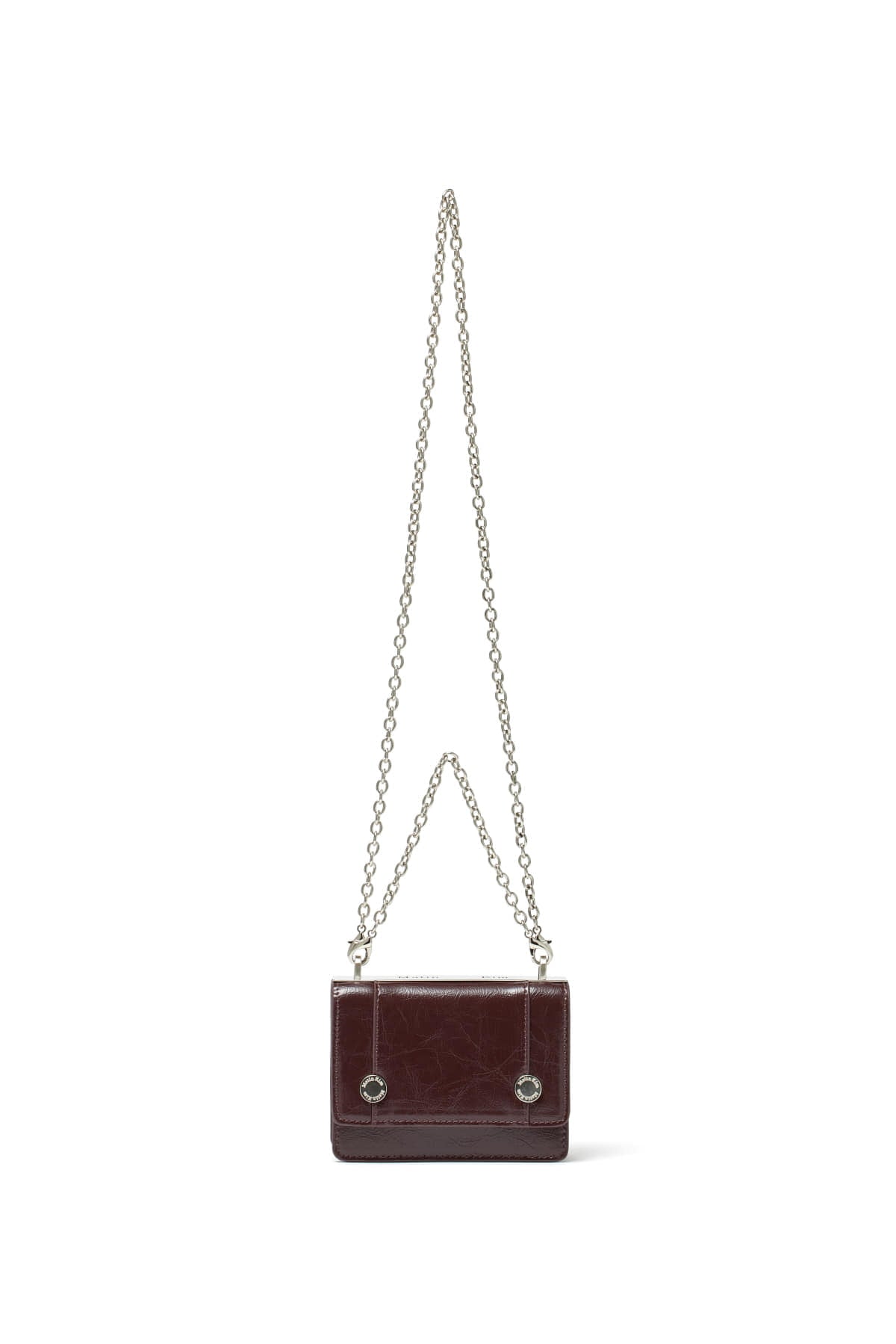 matinkim POCKETPACK MINI BAG IN BURGUNDY