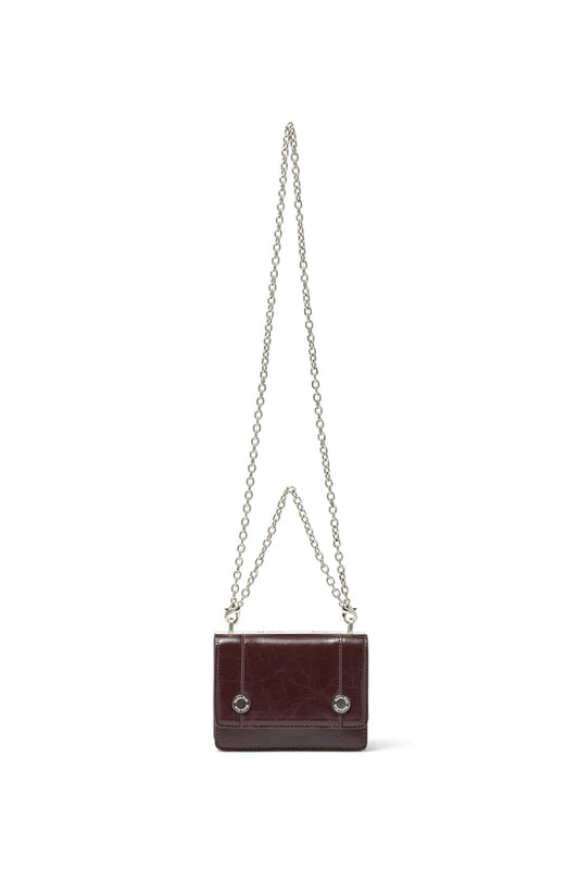 matinkim POCKETPACK MINI BAG IN BURGUNDY