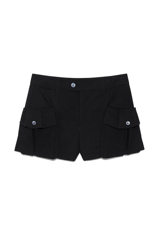 matinkim BIG POCKET VOLUME SHORTS IN BLACK