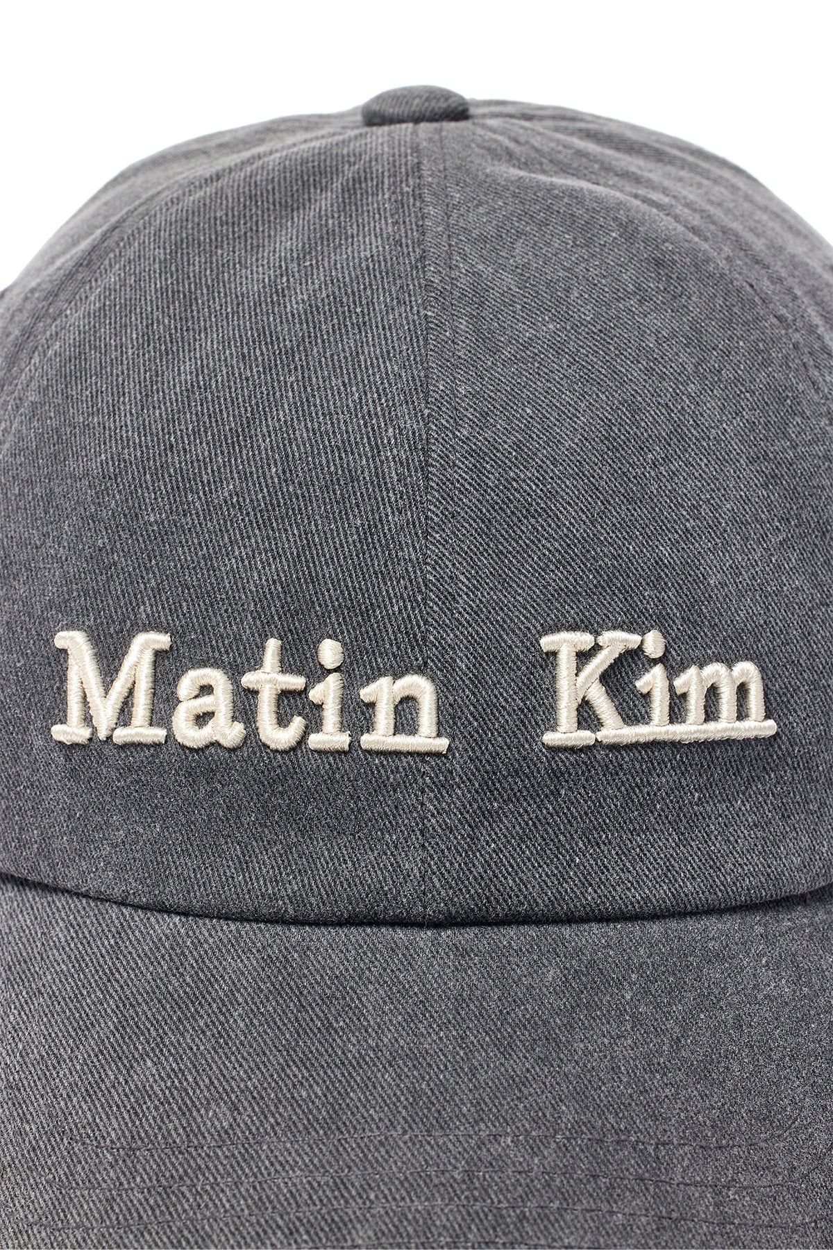 matinkim MATIN CLASSIC LOGO BALL CAP IN GREY