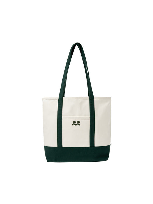 rest&recreation RR CANVAS SHOULDER BAG - WHITE
