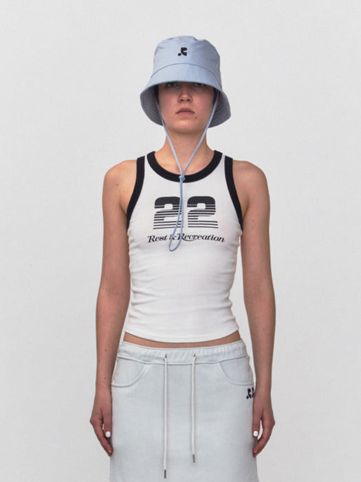 rest&recreation RR COTTON BUCKET HAT - SKYBLUE
