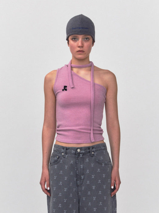 rest&recreation RR RIB JERSEY BEANIE - GREY