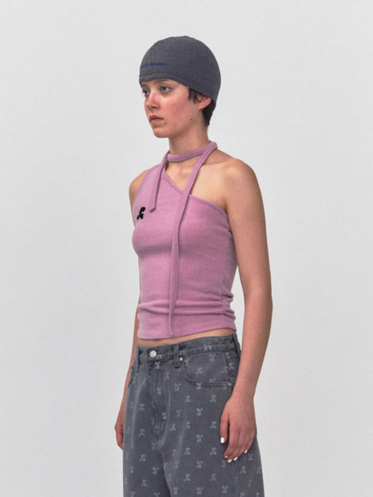 rest&recreation RR RIB JERSEY BEANIE - GREY
