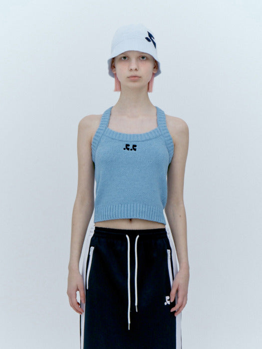 rest&recreation KNIT BUCKET HAT - SKY BLUE