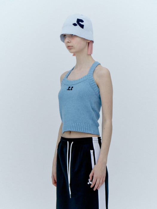 rest&recreation KNIT BUCKET HAT - SKY BLUE