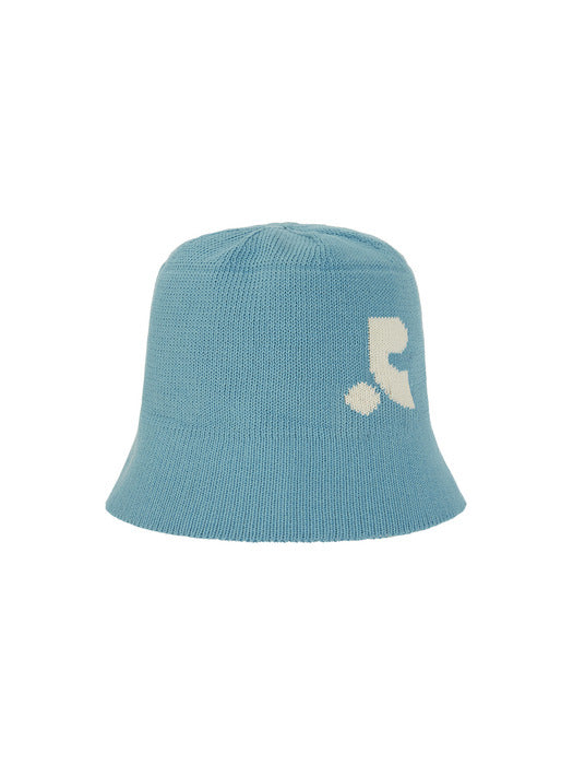 rest&recreation KNIT BUCKET HAT - BLUE
