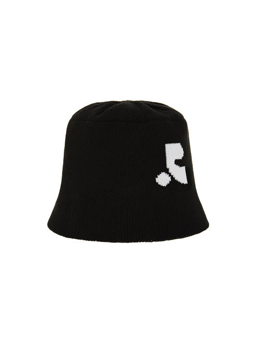 rest&recreation KNIT BUCKET HAT - BLACK