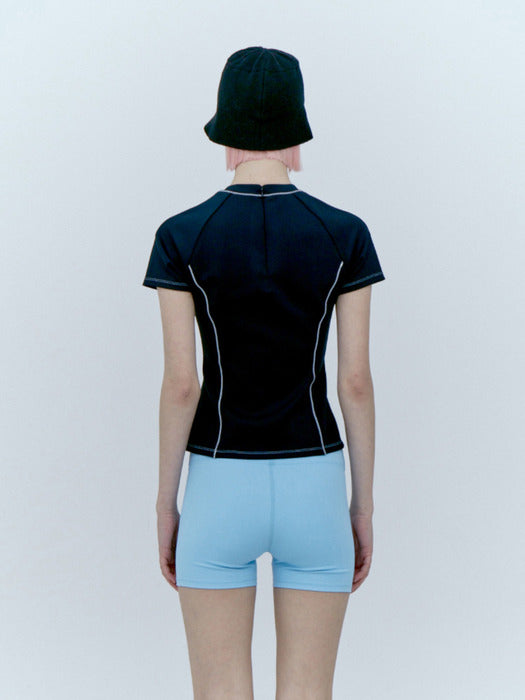 rest&recreation KNIT BUCKET HAT - BLACK