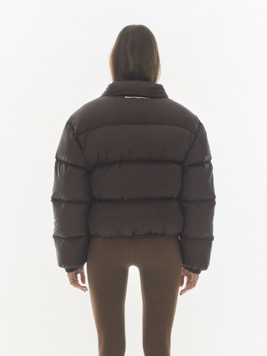 rest&recreation COLLAR DOWN JACKET - BROWN